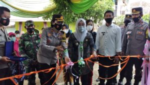 Wakapolres Tanggamus Resmikan KTN Tingkat Kecamatan Kota Agung Timur
