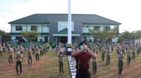 Pertama Kali  Batalyon Mandala Yudha Olahraga Bareng Masyarakat