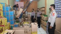 Polresta Tangerang,Operasi Cipkon  Amankan Ribuan Botol Miras