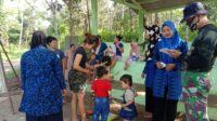 Pos Kamling Hasil Pembangunan TMMD Sudah Di Manfaatkan Warga Kampung Leuwi Buleud