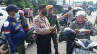 Polresta Tangerang dan 3 Pilar, Tegakan Prokes Bagikan 28.439 Masker