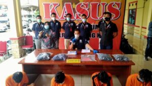 Satreskrim Polres Serang Kota Tangkap Pelaku Pembacokan Di Pasar Rau