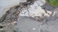 Warga Kecamatan Cikulur Kabupaten Lebak Keluhkan Jalan Rusak