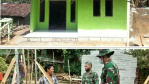 Santa Merasa Senang Rumah Yang Di Bangun TMMD Kodim 0603 Lebak Sudah Mencapai 90 Persen