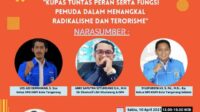 PERMATARA Gelar Diskusi Online Terkait Peran Serta Fungsi Pemuda Dalam Menangkal Radikalisme dan Terorisme