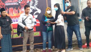 Ulang Tahun Jaguar, Sekaligus Santunan Anak Yatim Piatu Dilaksanakan Didesa Dangdeur Kec Jayanti