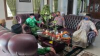 Kapolres Tanggamus Silaturahmi ke Tokoh NU dan Muhammadiyah