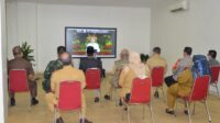 Walikota Bersama FORKOPIMDA Kota Bekasi Mengikuti Kegiatan Dari Presiden RI Melalui Virtual Video