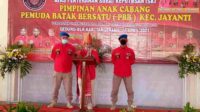 Jefri Simangungsong Terima SK Pengurus PBB PAC Jayanti