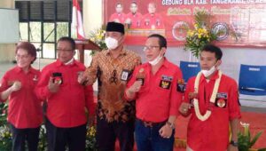 Jefri Simangunsong Resmi Terima SK Pengurus PBB Pimpinan Anak Cabang PAC Kec Jayanti