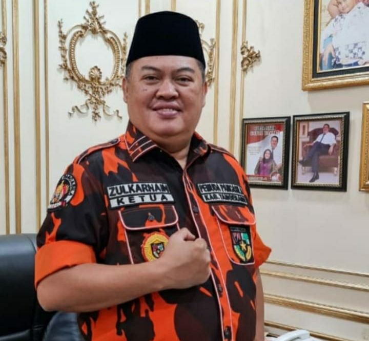 Photo : Ketua MPC Pemuda Pancasila Kabupaten Tangerang, H Zulkarnain SE