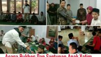 Ormas Badak Banten Perjuangan Banjarsari Bukber Bareng Warga dan Santuni Anak Yatim