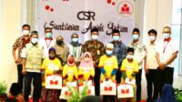 Mayora Group Kawasan Jayanti Salurkan CSR Santunan Anak Yatim
