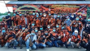 Jelang Berbuka Puasa, PP PAC Jayanti Adakan Acara Giat Baksos Berbagi Takjil dan Masker