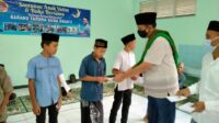 Karang Taruna Guna Bhakti Kecamatan Gunungkencana Santuni Puluhan Anak Yatim