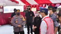 Bersama Panglima TNI, Kapolri Tinjau Pos Penyekatan Merak – Bakauheni