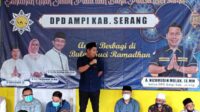Berbagi Bahagia Jelang Lebaran, AMPI Kabupaten Serang Gelar Santunan Anak Yatim