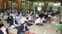1 SYAWAL 1442 H, MASJID AGUNG ALBARKAH TERAPKAN  PROTOKOL KESEHATAN