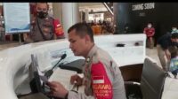 Polsek Panongan Sosialisasikan Prokes di Mall Ciputra Tangerang