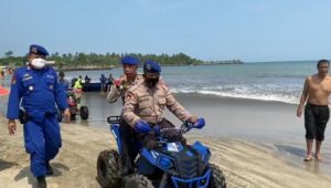 Cegah Wisatawan Masuk Tempat Wisata, Ditpolairud Polda Banten Lakukan Kordinasi Dengan Pengelola