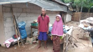 Butuh Bantuan Pemerintah, Rumah Pasutri di Kecamatan Tanara Ambruk