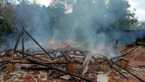 Dua Rumah Warga Di Ci Gemblong Ludes Terbakar