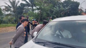 Polres Pandeglang Tinjau Pelaksanaan KRYD di Pos Pam