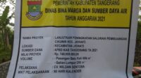 Diduga Kurang Komunikasi, Pemerintah Kecamatan Jayanti tidak Tahu Soal Proyek Saluran Pembuangan Cikunir