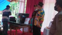 Langgar Kesepakatan,  Polsek  Pugung Sigap Bubarkan Resepsi Disertai Orgen Tunggal