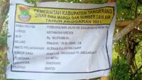 Proyek Betonisasi Dari Dinas Binamarga Kab Tangerang Di Desa Talok Kresek, Diduga Dikerjakan Asal Jadi