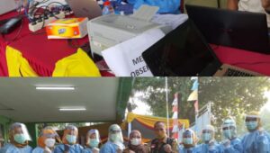 Presiden Jokowi Gelar Zoom Video Dengan Puskesmas Kota Bekasi