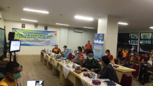 DPPPA KOTA BEKASI IKUTI VERIFIKASI LAPANGAN HYBRID EVALUASI KOTA LAYAK ANAK 2021
