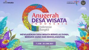 Kementrian Pariwisata dan Ekonomi Kreatif (Kemenparekraf) RI mengadakan lomba Anugrah Desa Wisata