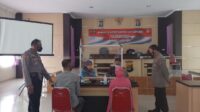 Polres Tanggamus Gelar Lapak Vaksin Massal Masyarakat dan Lansia Sekitar Mapolres