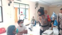 Jelang Hari Bhayangkara ke-75, Kompol Riza Sativa, S.H.,S.I.K., M.I.K. : Program Polri Dekatkan Vaksin Dengan Masyarakat 