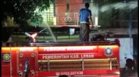 Bengkel Sepeda Motor Di Rangkasbitung Hangus Terbakar