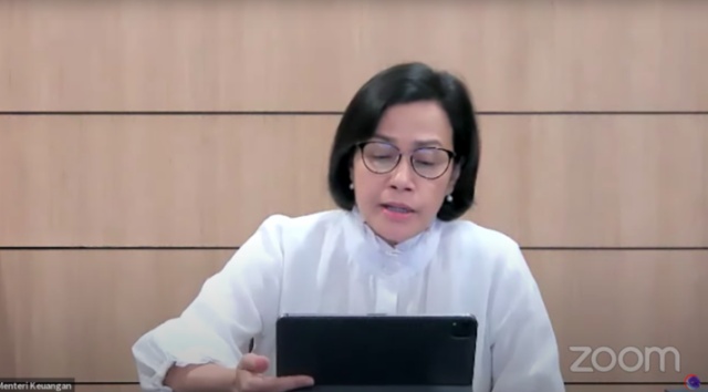 Photo : Menteri Keuangan (Menkeu) Sri Mulyani Indrawati