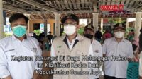 Kegiatan Vaksinasi Di Duga Melanggar Prokes, Ini Klarifikasi Kades Dan Kapuskesmas Sumber Jaya