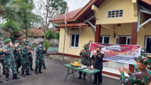 Pasukan Loreng Kodim 0603 Lebak Datangi Rumah Dinas Kapolres