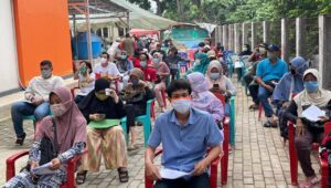 Puskemas Jatimekar Kota Bekasi Gelar Vaksinasi Massal Untuk Masyarakat