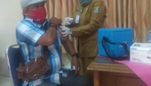 Warga Kecamatan Jayanti, Antusias Ikuti Vaksinasi Covid-19