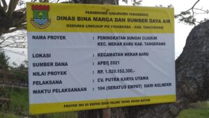 Tanpa Pengawasan Dari Dinas Terkait, Proyek Peningkatan Sungai Cijeruk Di Duga Asal Jadi