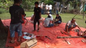 Keluarga Sumatra Bagian Selatan Bersatu (KSB ) Mengadakan Potong Kurban Sapi