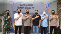 Serbuan Vaksinasi, Kapolda Banten Cek Prokes Vaksin Karyawan di PT. Aggiomultimex