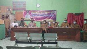 Pemdes Cibetok Kec Gunung Kaler Gelar Monev APBDES Tahun Anggaran 2021 Tahap Pertama