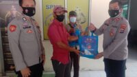 Insan Pers Mitra Polsek Kresek, Apresiasi Pemberian Sembako Untuk Awak Media