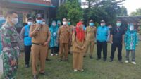 Perkecil Paparan Covid-19,Kelurahan Jurangmangu Barat Bersama Puskesmas Giat Vaksinasi 350 Warganya