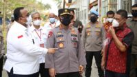 Tinjau Vaksinasi Buruh Di PT Ching Luh, Kapolri Harap Pertumbuhan Ekonomi Membaik