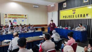 Sat Binmas Polres Lebak Adakan Pelatihan Tracer Covid-19
