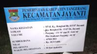 Pekerjaan SPAL Di Desa Jayanti Di Duga Kurangi Kubikasi Material Batu Dan Beton
